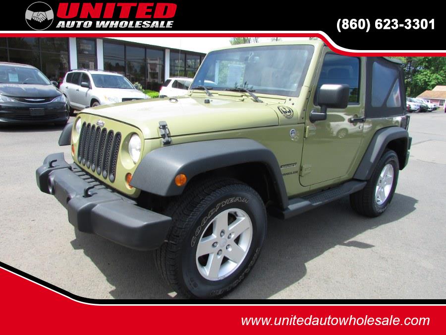 2013 Jeep Wrangler 4WD 2dr Sport, available for sale in East Windsor, Connecticut | United Auto Sales of E Windsor, Inc. East Windsor, Connecticut
