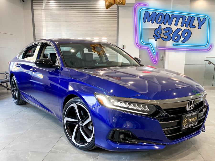 2021 Honda Accord Sedan Sport 1.5T CVT, available for sale in Franklin Square, New York | C Rich Cars. Franklin Square, New York