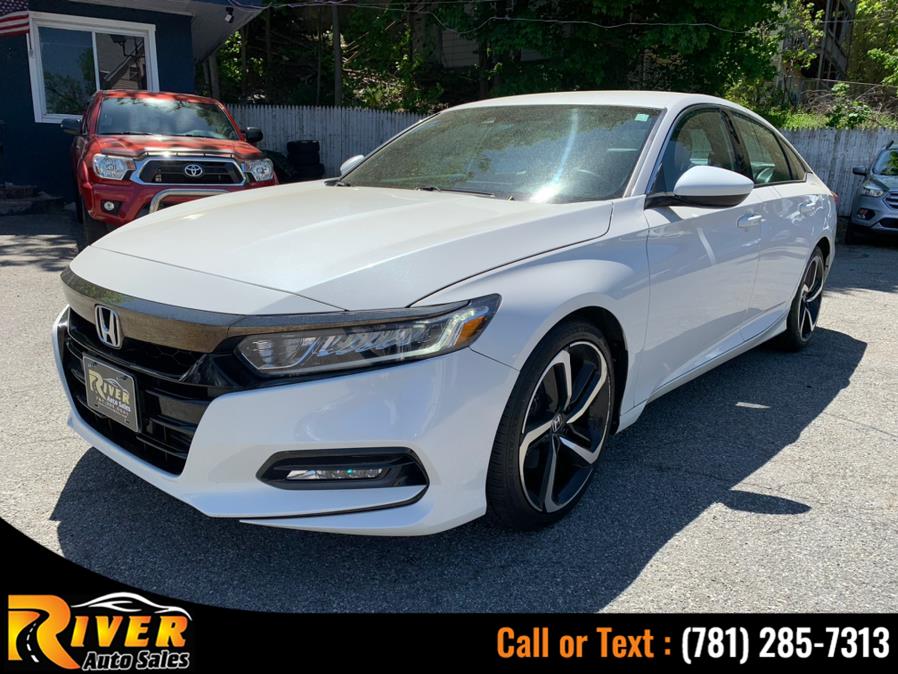 2018 Honda Accord Sedan Sport 1.5T CVT, available for sale in Malden, Massachusetts | River Auto Sales. Malden, Massachusetts 2018 Honda Accord Sedan Sport 1.5T CVT, available for sale in Malden, Massachusetts | River Auto Sales. Malden, Massachusetts