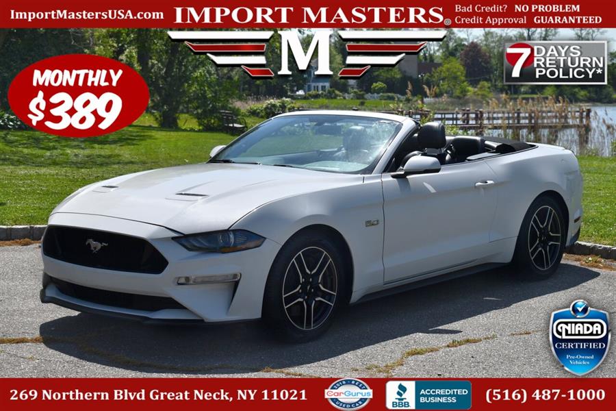 2020 Ford Mustang GT Premium 2dr Convertible, available for sale in Great Neck, New York | Camy Cars. Great Neck, New York