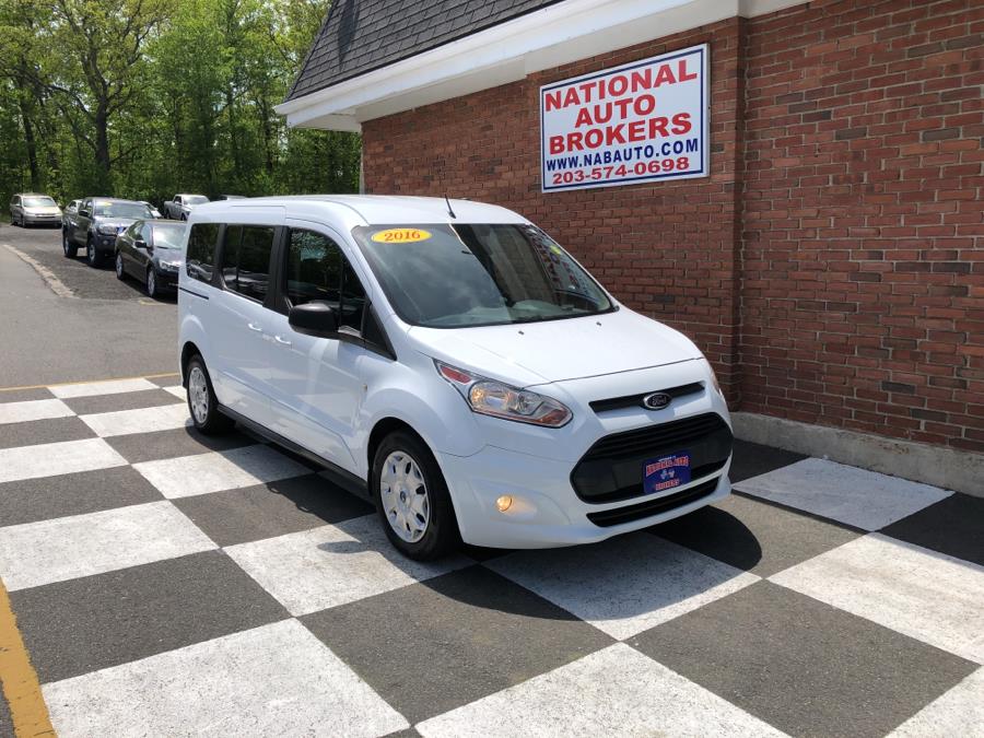 2016 Ford Transit Connect Wagon 4dr Wgn LWB XLT w/Rear Liftgate, available for sale in Waterbury, Connecticut | National Auto Brokers, Inc.. Waterbury, Connecticut