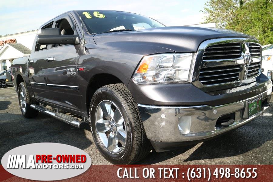 2016 Ram 1500 ECO DIESEL 4WD Crew Cab 140.5" Big Horn eco diesel, available for sale in Huntington Station, New York | M & A Motors. Huntington Station, New York 2016 Ram 1500 ECO DIESEL 4WD Crew Cab 140.5" Big Horn eco diesel, available for sale in Huntington Station, New York | M & A Motors. Huntington Station, New York