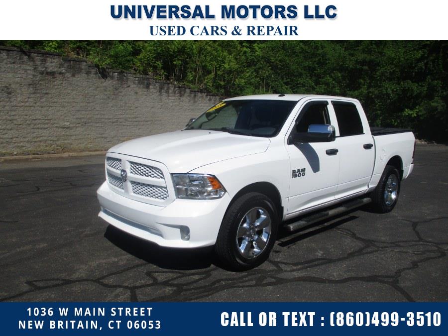 2018 Ram 1500 Express 4x4 Crew Cab 5''7" Box, available for sale in New Britain, Connecticut | Universal Motors LLC. New Britain, Connecticut