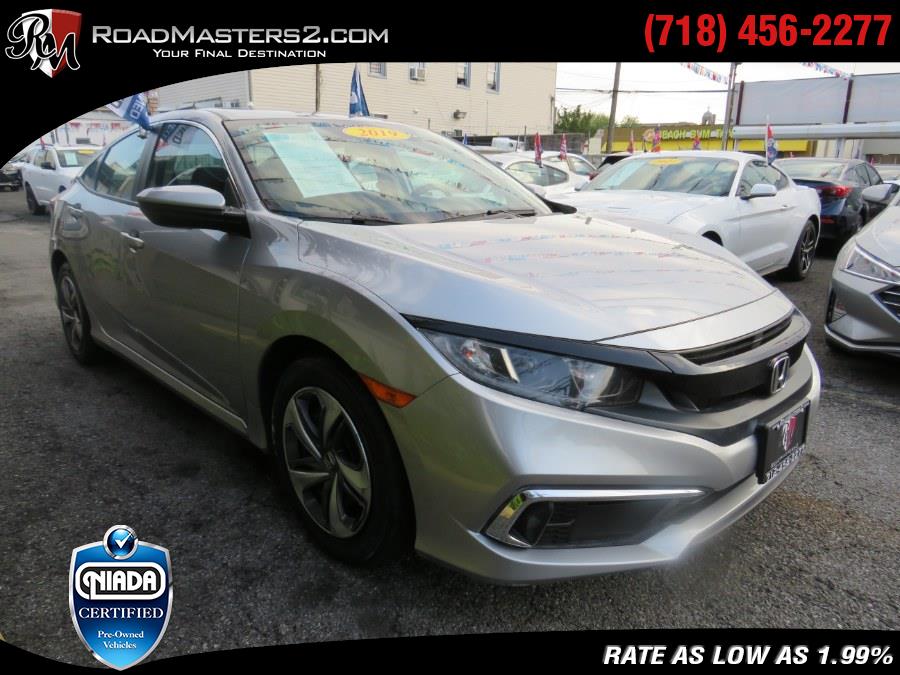 2019 Honda Civic Sedan LX CVT, available for sale in Middle Village, New York | Road Masters II INC. Middle Village, New York