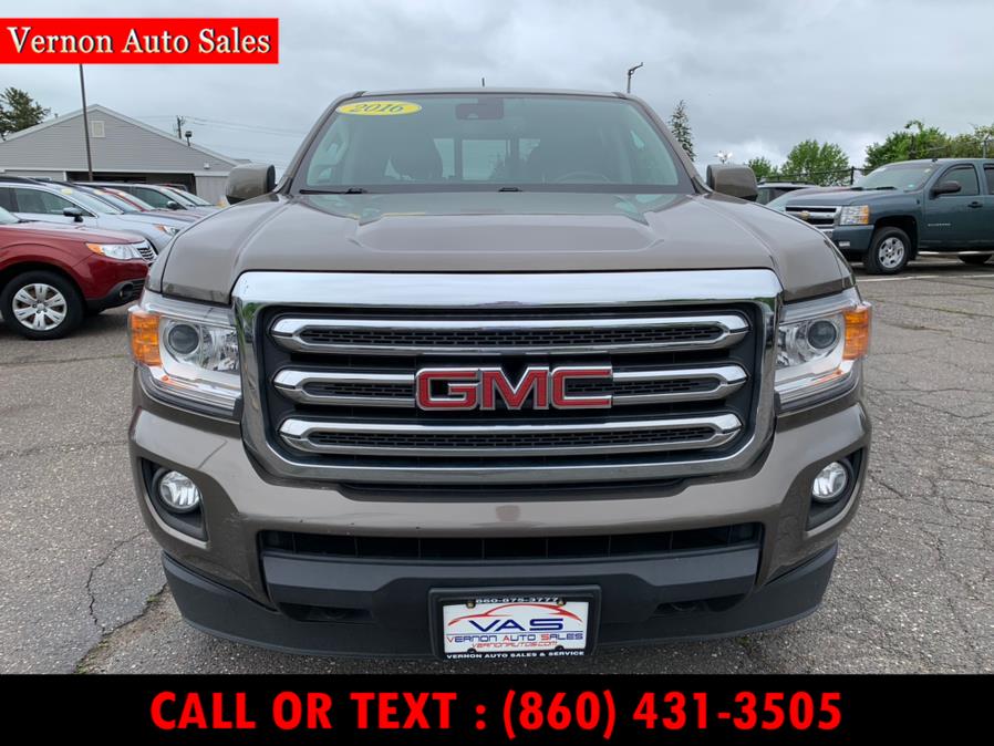 2016 GMC Canyon 4WD Crew Cab 128.3" SLE, available for sale in Manchester, Connecticut | Vernon Auto Sale & Service. Manchester, Connecticut 2016 GMC Canyon 4WD Crew Cab 128.3" SLE, available for sale in Manchester, Connecticut | Vernon Auto Sale & Service. Manchester, Connecticut