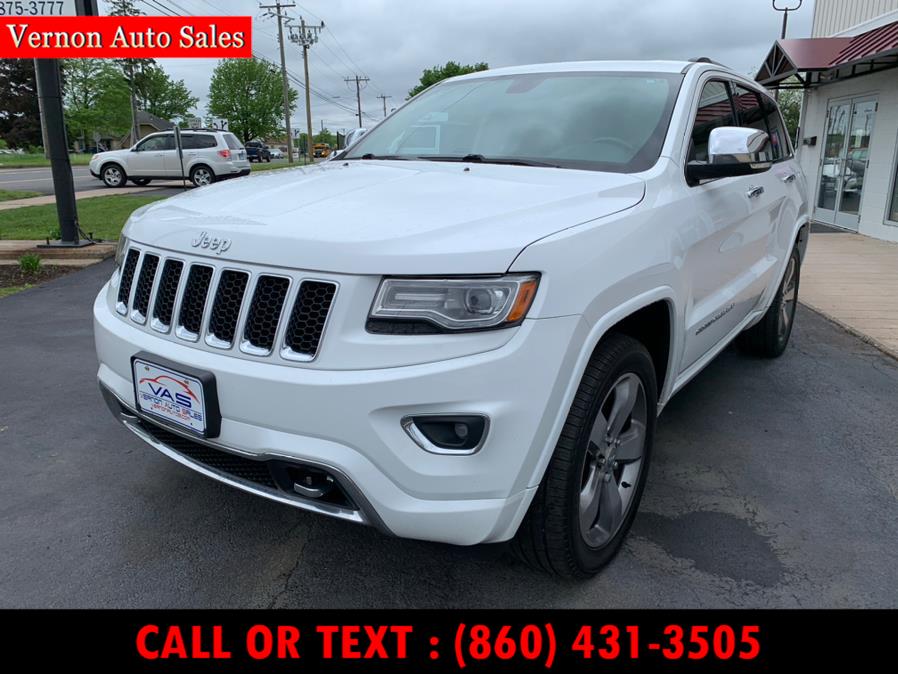 Used Jeep Grand Cherokee 4WD 4dr Overland 2014 | Vernon Auto Sale & Service. Manchester, Connecticut