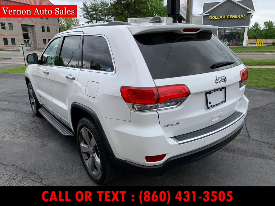 Used Jeep Grand Cherokee 4WD 4dr Limited 2015 | Vernon Auto Sale & Service. Manchester, Connecticut Used Jeep Grand Cherokee 4WD 4dr Limited 2015 | Vernon Auto Sale & Service. Manchester, Connecticut