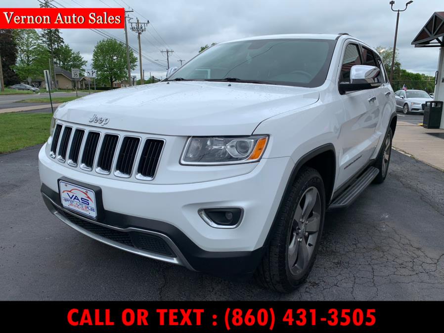 2015 Jeep Grand Cherokee 4WD 4dr Limited, available for sale in Manchester, Connecticut | Vernon Auto Sale & Service. Manchester, Connecticut