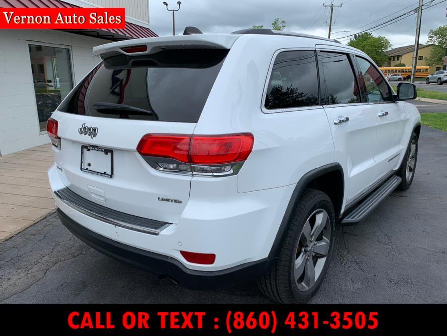 Used Jeep Grand Cherokee 4WD 4dr Limited 2015 | Vernon Auto Sale & Service. Manchester, Connecticut Used Jeep Grand Cherokee 4WD 4dr Limited 2015 | Vernon Auto Sale & Service. Manchester, Connecticut