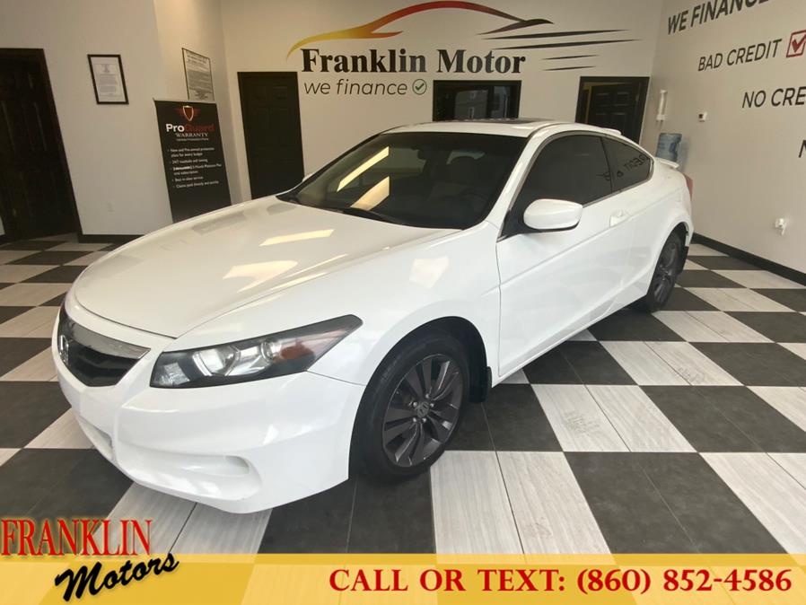2011 Honda Accord Cpe 2dr I4 Auto EX-L, available for sale in Hartford, Connecticut | Franklin Motors Auto Sales LLC. Hartford, Connecticut 2011 Honda Accord Cpe 2dr I4 Auto EX-L, available for sale in Hartford, Connecticut | Franklin Motors Auto Sales LLC. Hartford, Connecticut