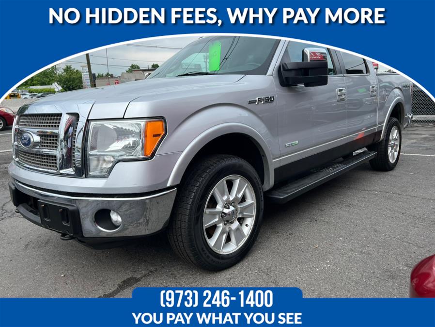 2011 Ford F-150 4WD SuperCrew 157" Lariat, available for sale in Lodi, New Jersey | Route 46 Auto Sales Inc. Lodi, New Jersey