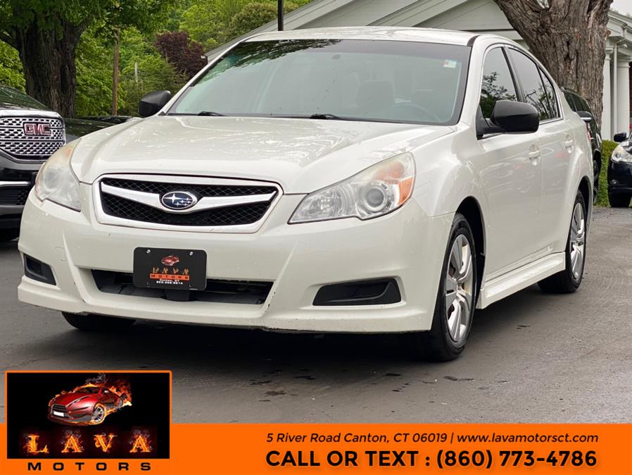 Used Subaru Legacy 4dr Sdn H4 Auto 2.5i 2012 | Lava Motors. Canton, Connecticut