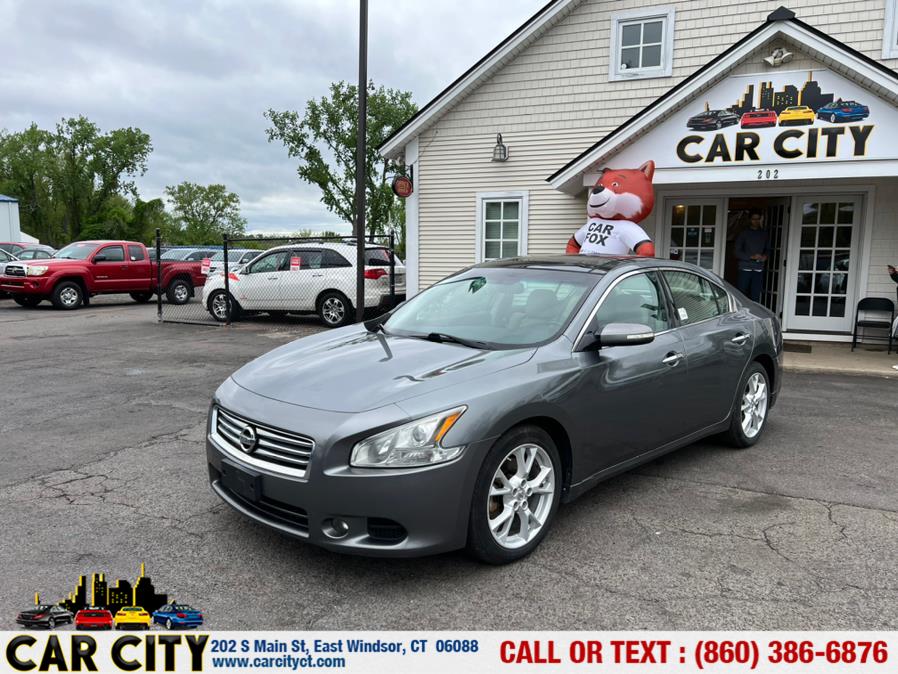 2014 Nissan Maxima 4dr Sdn 3.5 S, available for sale in East Windsor, Connecticut | Car City LLC. East Windsor, Connecticut