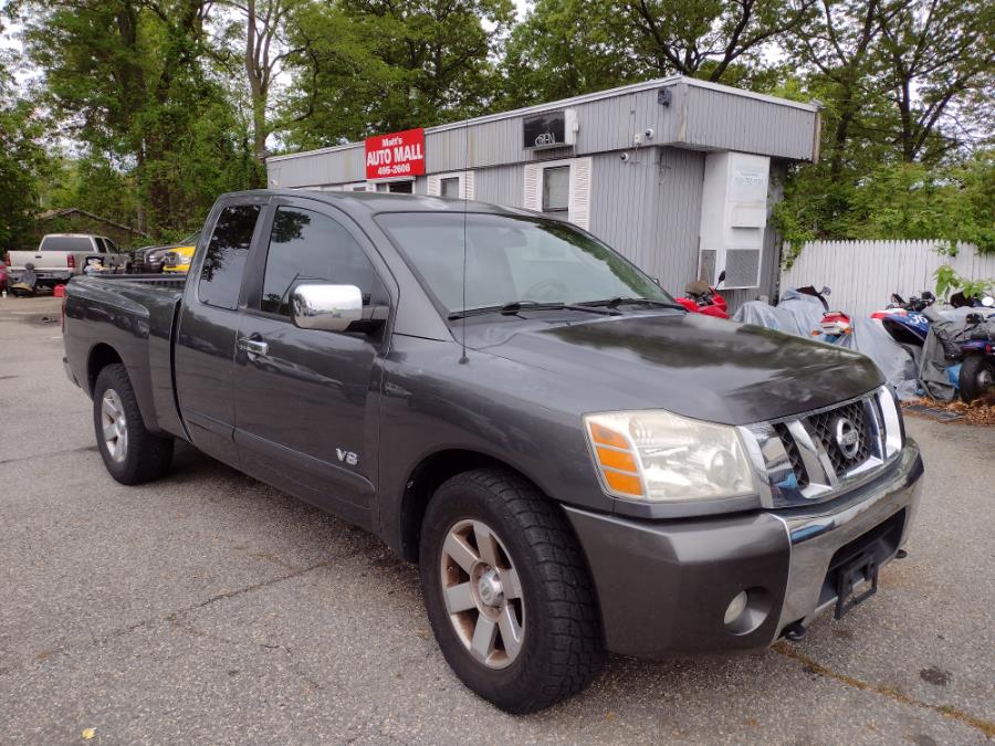 2005 Nissan Titan SE King Cab 2WD FFV, available for sale in Chicopee, Massachusetts | Matts Auto Mall LLC. Chicopee, Massachusetts 2005 Nissan Titan SE King Cab 2WD FFV, available for sale in Chicopee, Massachusetts | Matts Auto Mall LLC. Chicopee, Massachusetts