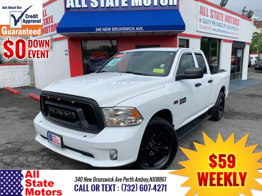 2016 Ram 1500 4WD Quad Cab 140.5" Express, available for sale in Perth Amboy, New Jersey | All State Motor Inc. Perth Amboy, New Jersey 2016 Ram 1500 4WD Quad Cab 140.5" Express, available for sale in Perth Amboy, New Jersey | All State Motor Inc. Perth Amboy, New Jersey