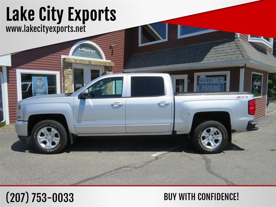 Used Chevrolet Silverado 1500 LT 4x4 4dr Crew Cab 5.8 ft. SB 2017 | Lake City Exports Inc. Auburn, Maine Used Chevrolet Silverado 1500 LT 4x4 4dr Crew Cab 5.8 ft. SB 2017 | Lake City Exports Inc. Auburn, Maine