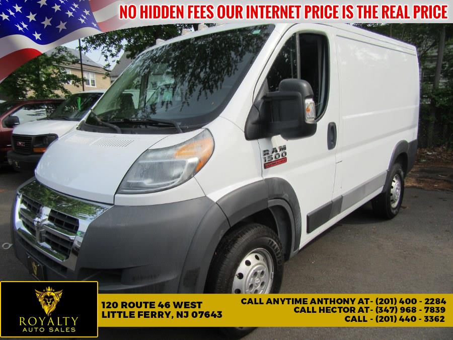 Used Ram ProMaster Cargo Van 1500 Low Roof 118" WB 2016 | Royalty Auto Sales. Little Ferry, New Jersey