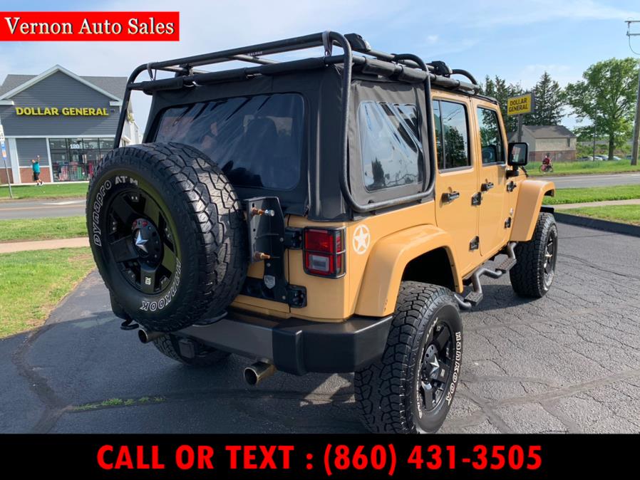 2014 Jeep Wrangler Unlimited 4WD 4dr Sport Oscar Mike Edition, available for sale in Manchester, Connecticut | Vernon Auto Sale & Service. Manchester, Connecticut 2014 Jeep Wrangler Unlimited 4WD 4dr Sport Oscar Mike Edition, available for sale in Manchester, Connecticut | Vernon Auto Sale & Service. Manchester, Connecticut