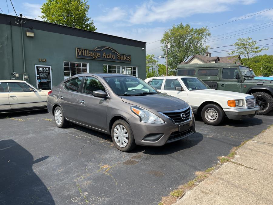 2017 Nissan Versa Sedan SV CVT, available for sale in Milford, Connecticut | Village Auto Sales. Milford, Connecticut