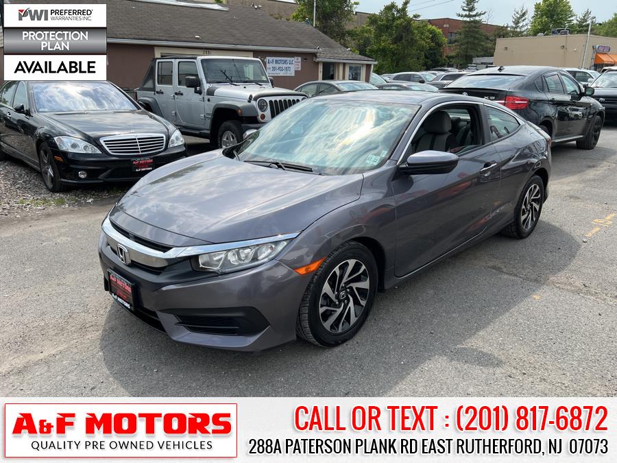 2017 Honda Civic Coupe LX-P CVT, available for sale in East Rutherford, New Jersey | A&F Motors LLC. East Rutherford, New Jersey 2017 Honda Civic Coupe LX-P CVT, available for sale in East Rutherford, New Jersey | A&F Motors LLC. East Rutherford, New Jersey