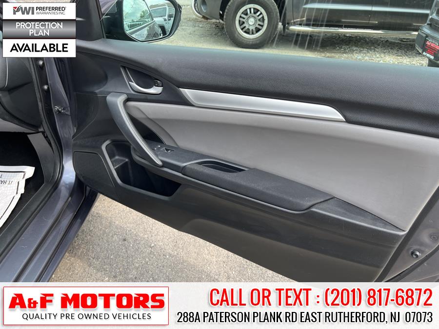 2017 Honda Civic Coupe LX-P CVT, available for sale in East Rutherford, New Jersey | A&F Motors LLC. East Rutherford, New Jersey 2017 Honda Civic Coupe LX-P CVT, available for sale in East Rutherford, New Jersey | A&F Motors LLC. East Rutherford, New Jersey