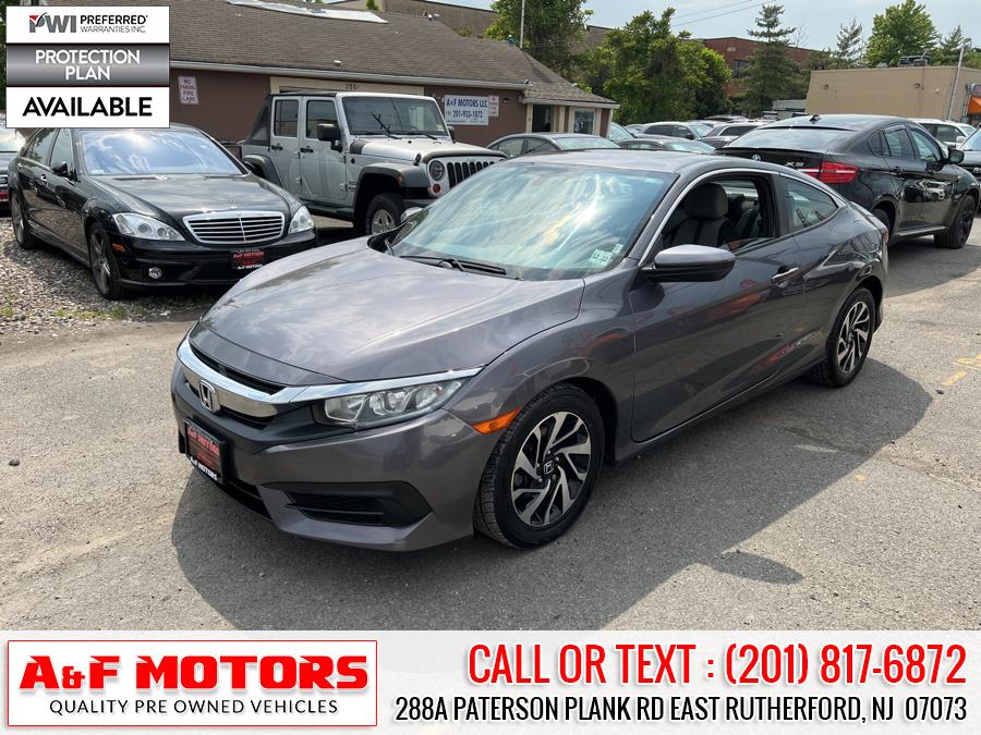 2017 Honda Civic Coupe LX-P CVT, available for sale in East Rutherford, New Jersey | A&F Motors LLC. East Rutherford, New Jersey 2017 Honda Civic Coupe LX-P CVT, available for sale in East Rutherford, New Jersey | A&F Motors LLC. East Rutherford, New Jersey