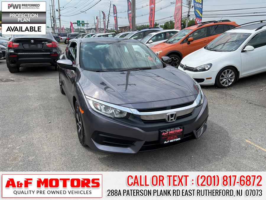 2017 Honda Civic Coupe LX-P CVT, available for sale in East Rutherford, New Jersey | A&F Motors LLC. East Rutherford, New Jersey 2017 Honda Civic Coupe LX-P CVT, available for sale in East Rutherford, New Jersey | A&F Motors LLC. East Rutherford, New Jersey