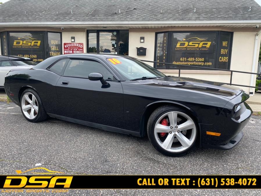 2010 Dodge Challenger 2dr Cpe SRT8, available for sale in Commack, New York | DSA Motor Sports Corp. Commack, New York 2010 Dodge Challenger 2dr Cpe SRT8, available for sale in Commack, New York | DSA Motor Sports Corp. Commack, New York
