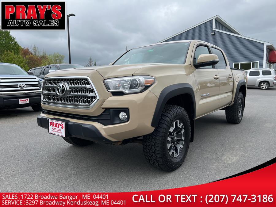 Used Toyota Tacoma TRD Off Road Double Cab 5'' Bed V6 4x4 MT (Natl) 2017 | Pray's Auto Sales . Bangor , Maine