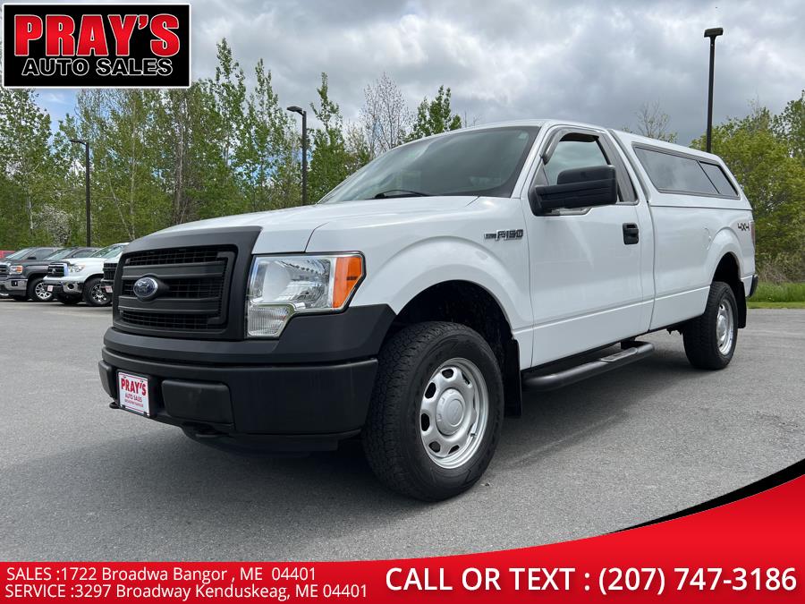 2013 Ford F-150 4WD Reg Cab 145" XL, available for sale in Bangor , Maine | Pray's Auto Sales . Bangor , Maine