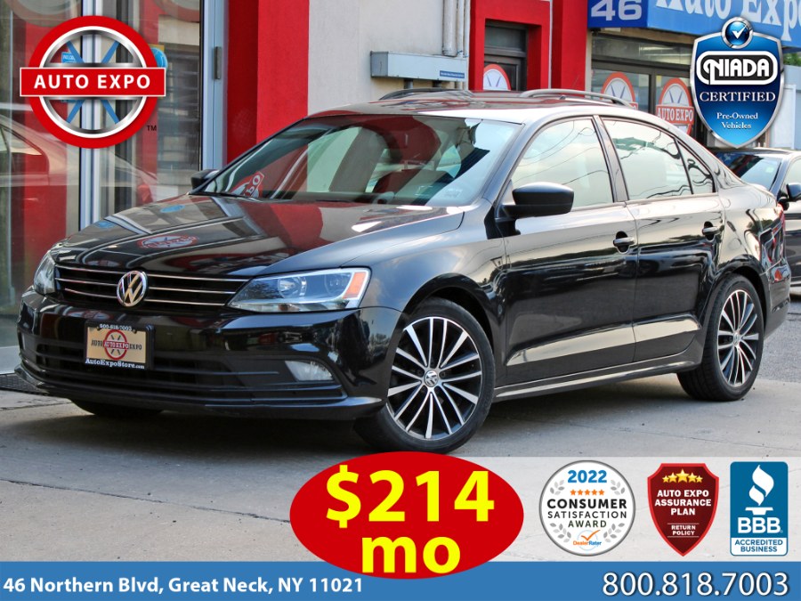 Used Volkswagen Jetta 1.8T Sport 2016 | Auto Expo Ent Inc.. Great Neck, New York