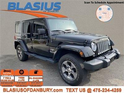 Used Jeep Wrangler Jk Unlimited Sahara 2018 | Blasius of Danbury. Danbury, Connecticut
