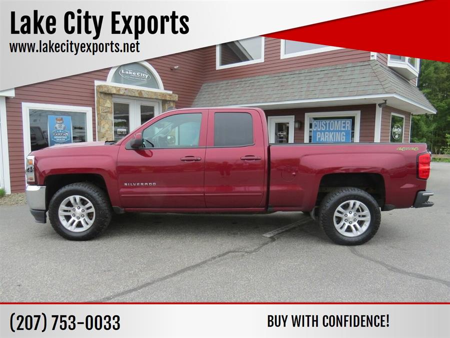 2017 Chevrolet Silverado 1500 LT 4x4 4dr Double Cab 6.5 ft. SB, available for sale in Auburn, ME