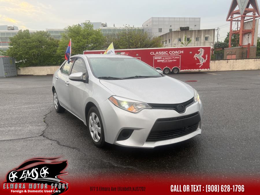 2015 Toyota Corolla 4dr Sdn CVT LE (Natl), available for sale in Elizabeth, New Jersey | Elmora Motor Sports. Elizabeth, New Jersey 2015 Toyota Corolla 4dr Sdn CVT LE (Natl), available for sale in Elizabeth, New Jersey | Elmora Motor Sports. Elizabeth, New Jersey
