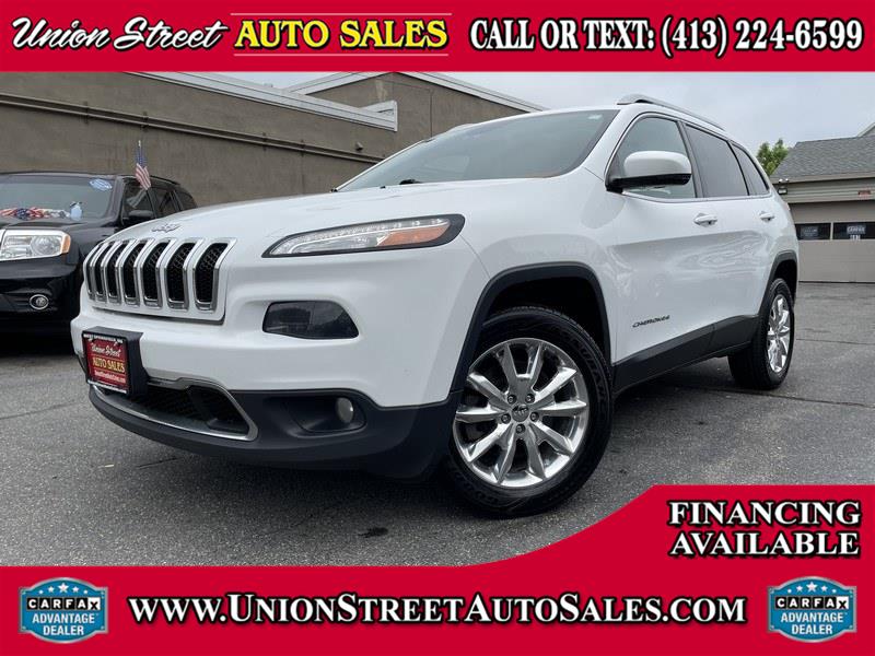Used Jeep Cherokee 4WD 4dr Limited 2014 | Union Street Auto Sales. West Springfield, Massachusetts