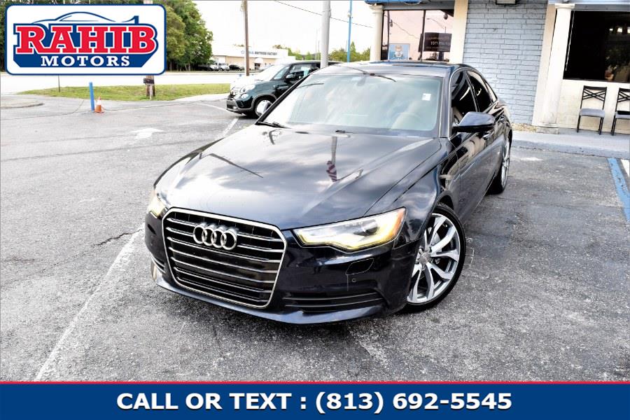 Used Audi A6 4dr Sdn FrontTrak 2.0T Premium Plus 2014 | Rahib Motors. Winter Park, Florida