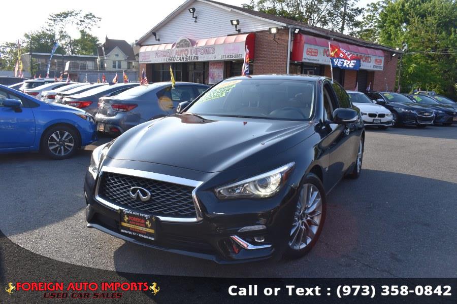 Used 2019 INFINITI Q50 in Irvington, New Jersey | Foreign Auto Imports. Irvington, New Jersey