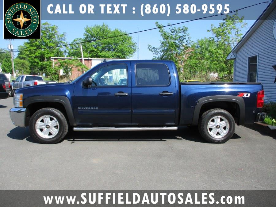 2012 Chevrolet Silverado 1500 4WD Crew Cab 143.5" LT, available for sale in Suffield, Connecticut | Suffield Auto LLC. Suffield, Connecticut