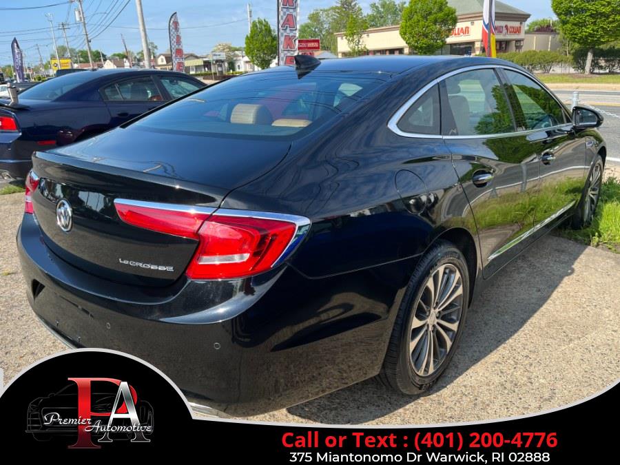 2017 Buick LaCrosse 4dr Sdn Essence FWD, available for sale in Warwick, Rhode Island | Premier Automotive Sales. Warwick, Rhode Island 2017 Buick LaCrosse 4dr Sdn Essence FWD, available for sale in Warwick, Rhode Island | Premier Automotive Sales. Warwick, Rhode Island