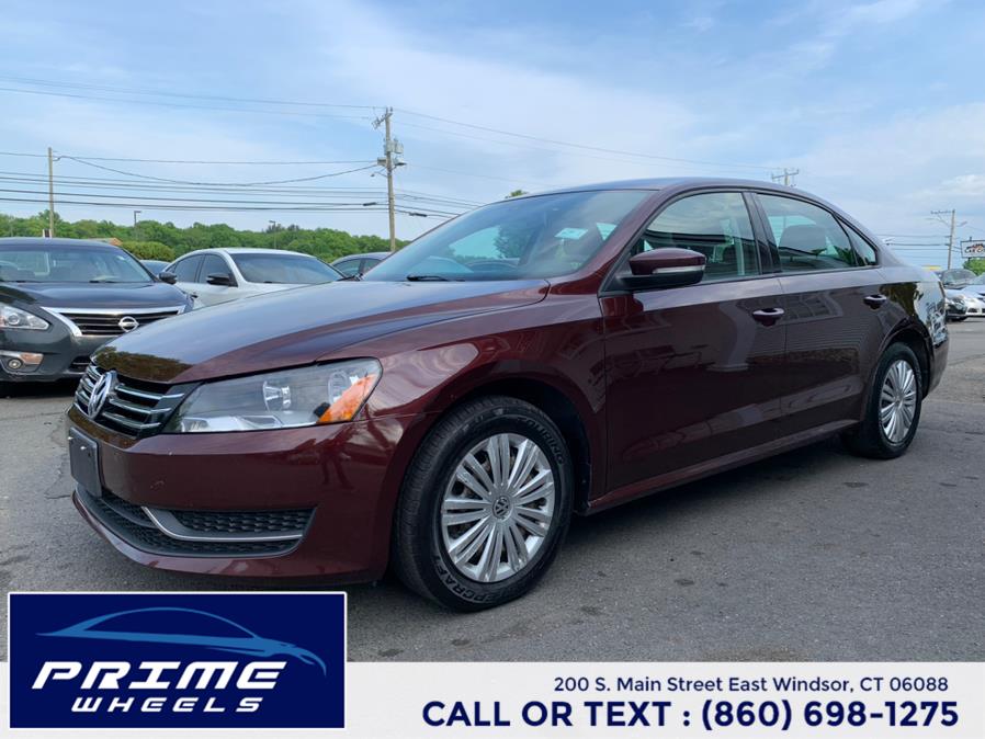 2014 Volkswagen Passat 4dr Sdn 1.8T Auto S PZEV, available for sale in East Windsor, Connecticut | Prime Wheels. East Windsor, Connecticut 2014 Volkswagen Passat 4dr Sdn 1.8T Auto S PZEV, available for sale in East Windsor, Connecticut | Prime Wheels. East Windsor, Connecticut