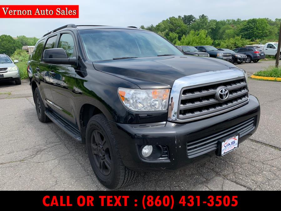 2013 Toyota Sequoia 4WD 5.7L SR5 (Natl), available for sale in Manchester, Connecticut | Vernon Auto Sale & Service. Manchester, Connecticut 2013 Toyota Sequoia 4WD 5.7L SR5 (Natl), available for sale in Manchester, Connecticut | Vernon Auto Sale & Service. Manchester, Connecticut