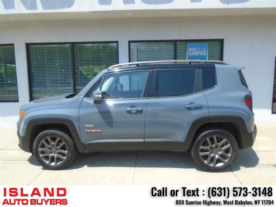 Used Jeep Renegade Latitude 75th Anniversary 4x4 4dr SUV 2016 | Island Auto Buyers. West Babylon, New York Used Jeep Renegade Latitude 75th Anniversary 4x4 4dr SUV 2016 | Island Auto Buyers. West Babylon, New York