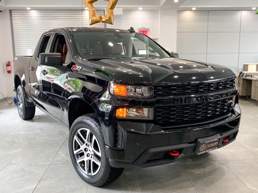 2019 Chevrolet Silverado 1500 4WD Double Cab 147" Custom Trail Boss, available for sale in Franklin Square, New York | Luxury Motor Club. Franklin Square, New York 2019 Chevrolet Silverado 1500 4WD Double Cab 147" Custom Trail Boss, available for sale in Franklin Square, New York | Luxury Motor Club. Franklin Square, New York