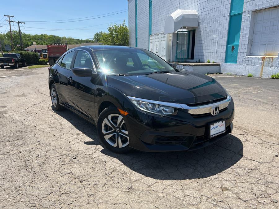 2016 Honda Civic Sedan 4dr CVT LX, available for sale in Milford, CT