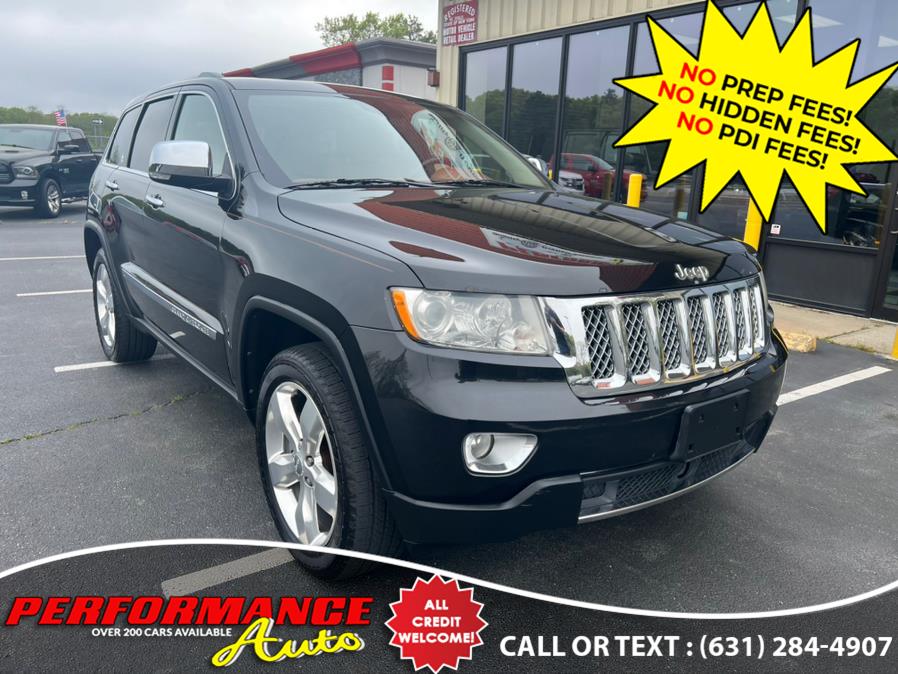 2012 Jeep Grand Cherokee 4WD 4dr Overland Summit, available for sale in Bohemia, New York | Performance Auto Inc. Bohemia, New York 2012 Jeep Grand Cherokee 4WD 4dr Overland Summit, available for sale in Bohemia, New York | Performance Auto Inc. Bohemia, New York