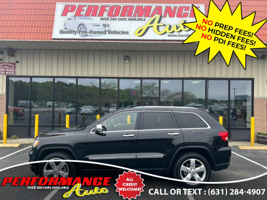 2012 Jeep Grand Cherokee 4WD 4dr Overland Summit, available for sale in Bohemia, New York | Performance Auto Inc. Bohemia, New York 2012 Jeep Grand Cherokee 4WD 4dr Overland Summit, available for sale in Bohemia, New York | Performance Auto Inc. Bohemia, New York