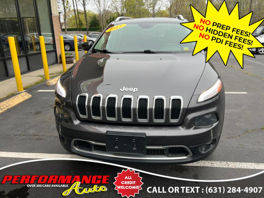 2015 Jeep Cherokee 4WD 4dr Limited, available for sale in Bohemia, New York | Performance Auto Inc. Bohemia, New York 2015 Jeep Cherokee 4WD 4dr Limited, available for sale in Bohemia, New York | Performance Auto Inc. Bohemia, New York
