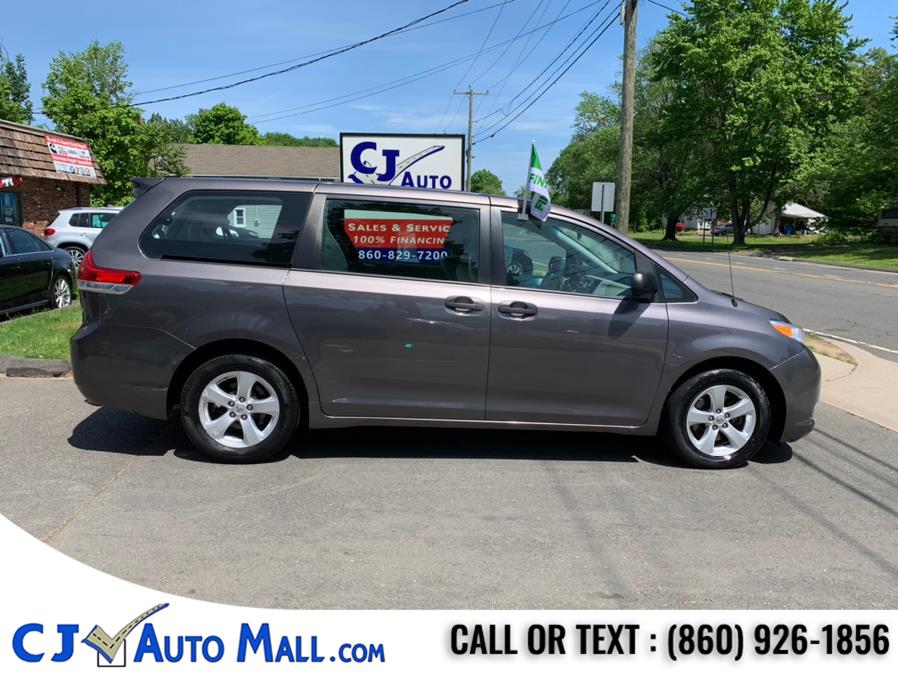2013 Toyota Sienna 5dr 7-Pass Van V6 L FWD (Natl), available for sale in Bristol, Connecticut | CJ Auto Mall. Bristol, Connecticut 2013 Toyota Sienna 5dr 7-Pass Van V6 L FWD (Natl), available for sale in Bristol, Connecticut | CJ Auto Mall. Bristol, Connecticut