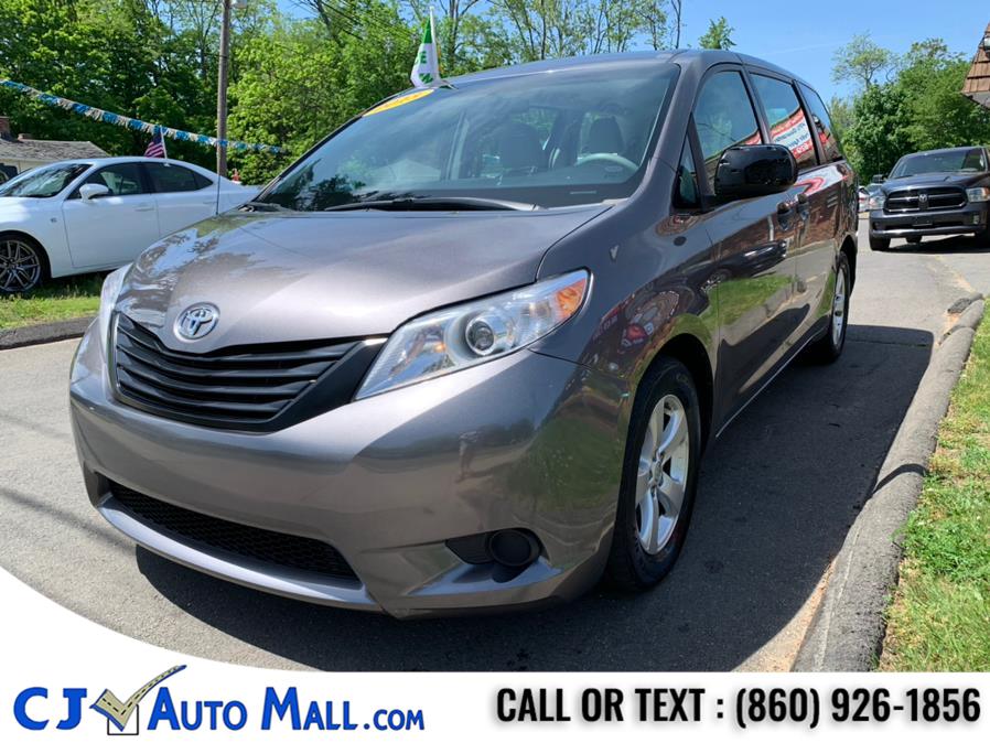 2013 Toyota Sienna 5dr 7-Pass Van V6 L FWD (Natl), available for sale in Bristol, Connecticut | CJ Auto Mall. Bristol, Connecticut 2013 Toyota Sienna 5dr 7-Pass Van V6 L FWD (Natl), available for sale in Bristol, Connecticut | CJ Auto Mall. Bristol, Connecticut