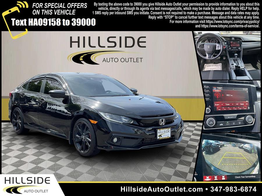 Used Honda Civic Sport 2019 | Hillside Auto Outlet. Jamaica, New York